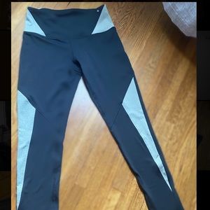 SATVA black and grey leggings